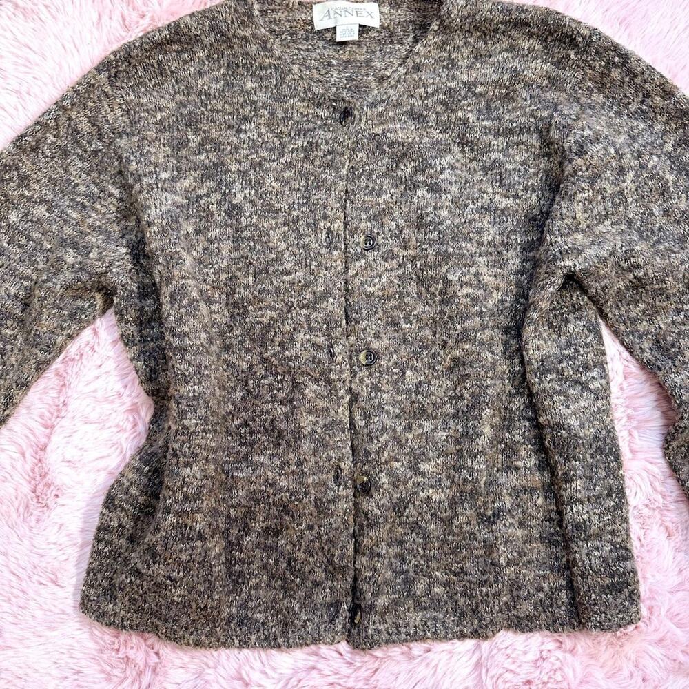 Vintage casual corner annex granola vibe cardigan